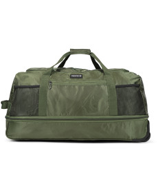 Сумка дорожня на колесах TravelZ Wheelbag Doubleloader foldable green  (603097)