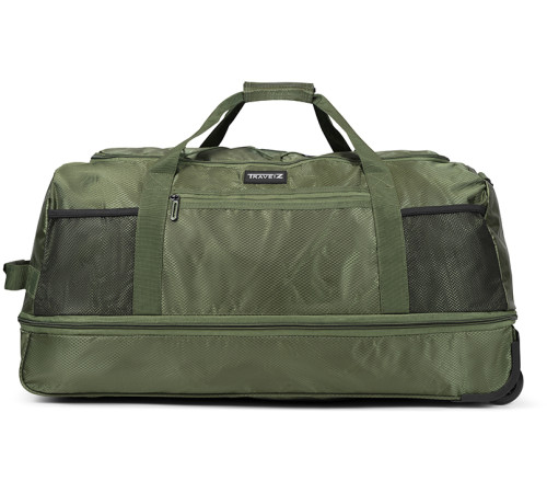 Сумка дорожня на колесах TravelZ Wheelbag Doubleloader foldable green (603097)