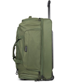 Сумка дорожня на колесах TravelZ Wheelbag Doubleloader green 96L (603099)