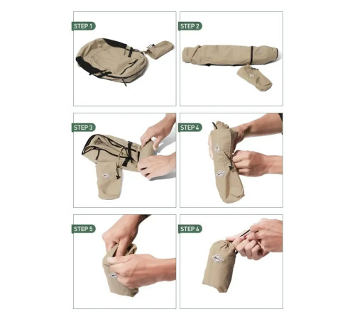 Рюкзак Mobi Garden Xing Ultralight NX21664016, хакі
