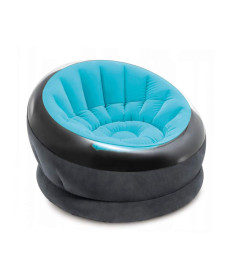 Крісло надувне INTEX 68582 112x109x69 см, блакитне