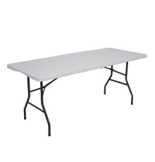 Стіл туристичний NILS CAMP NC1618 180 х 74 х 73 см, білий