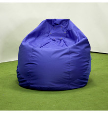 Безкаркасне крісло GreenGard Пуф, синє