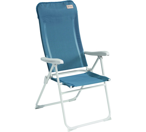Стілець розкладний Outwell Cromer 410091, 61 x 73 x 119 см - синій