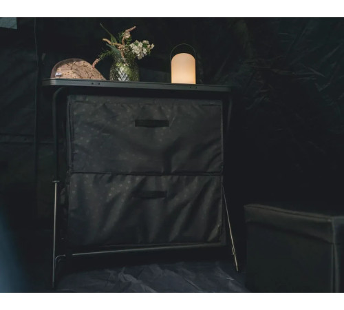 Шафа кемпінгова Outwell Bahamas Cabinet 80 × 44 × 80 см, чорний