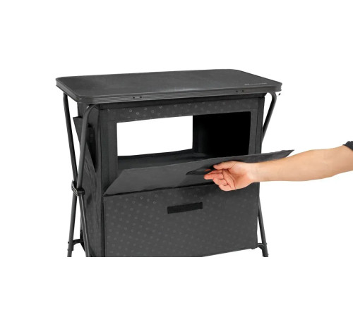 Шафа кемпінгова Outwell Bahamas Cabinet 80 × 44 × 80 см, чорний