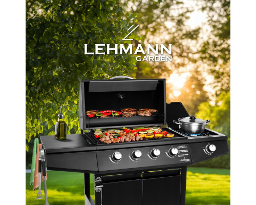 Газовий гриль Lehmann Ohio 9.3 kW 32.5 см x 61 см