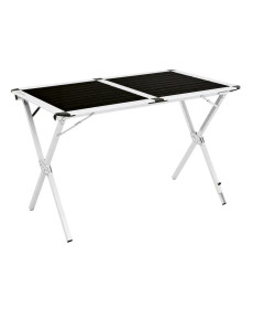 Стіл розкладний Easy Camp Aspen L, 70 x 110 x 70 см, чорно-білий