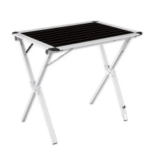 Стіл розкладний Easy Camp Aspen M, 60 × 80 × 70 см, біло-чорна