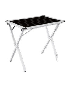 Стіл розкладний Easy Camp Aspen M, 60 × 80 × 70 см, біло-чорна