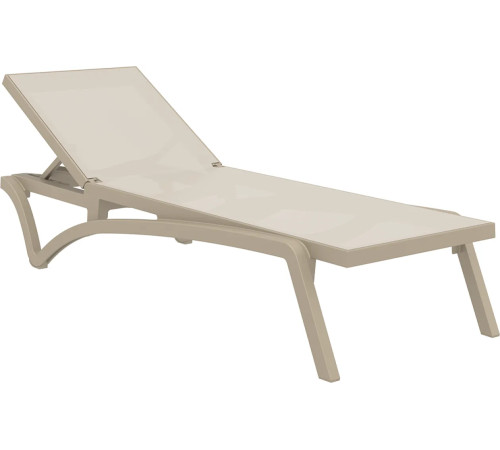 Шезлонг Siesta Pacific, бежевий Шезлонг Siesta Pacific, бежевий
