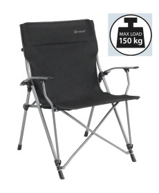 Крісло для кемпінгу Outwell Goya Black XL, чорне