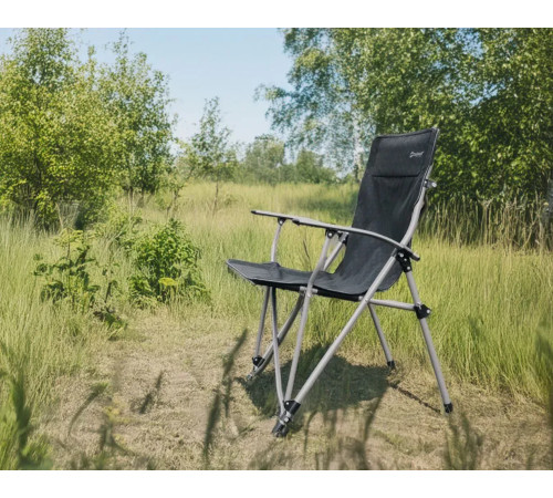 Крісло для кемпінгу Outwell Goya Black XL, чорне