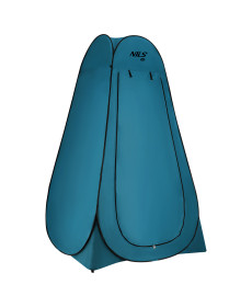 Намет санітарний NC1706 NILS CAMP, 120 х 120 х 190 см, синьо-зелений