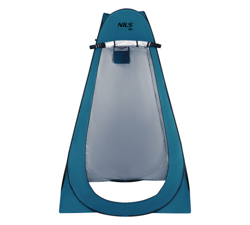 Намет санітарний NC1706 NILS CAMP, 120 х 120 х 190 см, синьо-зелений