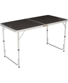 Стіл розкладний Highlander Compact Folding Table Double FUR077-GY, 70 x 120 x 60 см - сірий