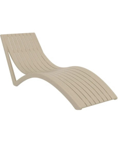Шезлонг Siesta Slim, бежевий