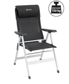 Крісло кемпінгове Outwell Milton, чорно-сірий