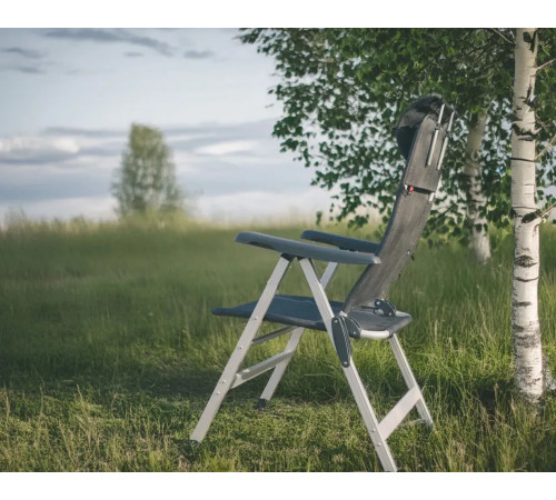 Крісло кемпінгове Outwell Milton, чорно-сірий
