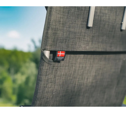 Крісло кемпінгове Outwell Milton, чорно-сірий