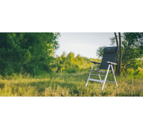 Крісло кемпінгове Outwell Milton, чорно-сірий