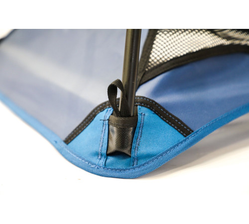 Стілець кемпінговий Vango Micro Tall Recline Chair Mykonos CHUMICRO0000001, синій Стілець кемпінговий Vango Micro Tall Recline Chair Mykonos CHUMICRO0000001, синій