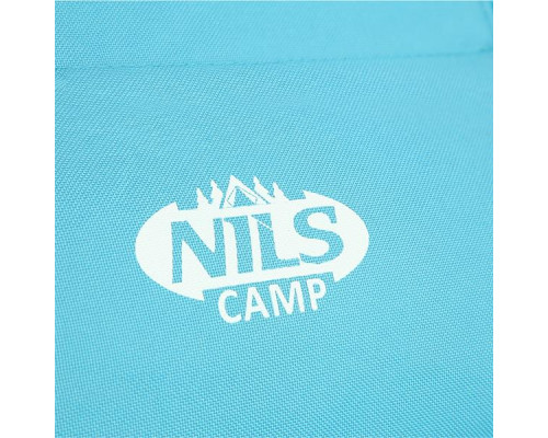 Пляжний стілець з подушкою NILS CAMP NC3130 блакитний