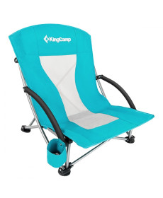 Розкладне крісло для кемпінгу KING CAMP Light Blue - низьке