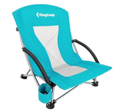 Розкладне крісло для кемпінгу KING CAMP Light Blue - низьке Розкладне крісло для кемпінгу KING CAMP Light Blue - низьке