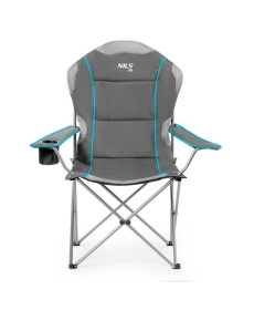 Крісло для кемпінгу NILS CAMP NC3080, сіре