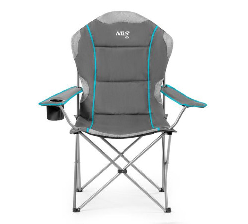 Крісло для кемпінгу NILS CAMP NC3080, сіре Крісло для кемпінгу NILS CAMP NC3080, сіре