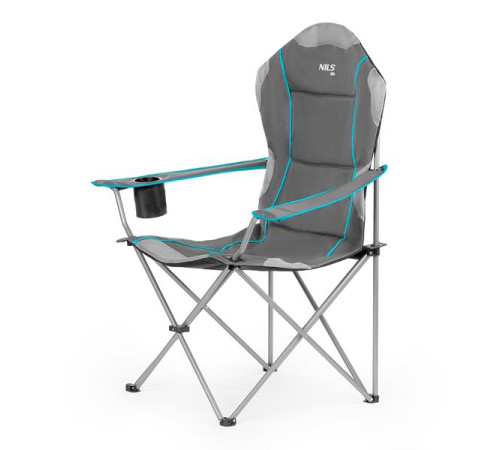 Крісло для кемпінгу NILS CAMP NC3080, сіре Крісло для кемпінгу NILS CAMP NC3080, сіре