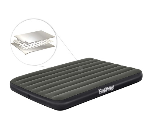 Матрац надувний Bestway 6713M 191x137 см, чорно-сірий Матрац надувний Bestway 6713M 191x137 см, чорно-сірий