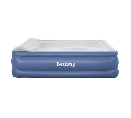 Двомісний надувний матрац з електронасосом 203 x 193 x 56 см Bestway 67692 Двомісний надувний матрац з електронасосом 203 x 193 x 56 см Bestway 67692