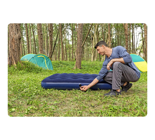 Надувний матрац Bestway 203 x 152 x 22 см 67003 Надувний матрац Bestway 203 x 152 x 22 см 67003