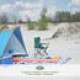 Стілець для кемпінгу NC3044 NILS CAMP зелений