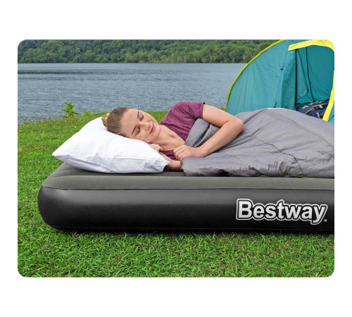 Одномісний надувний матрац Bestway 6713K 185 x 76 x 25 см Одномісний надувний матрац Bestway 6713K 185 x 76 x 25 см
