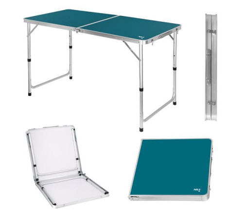 Стіл кемпінговий розкладний NILS CAMP NC1605, синій