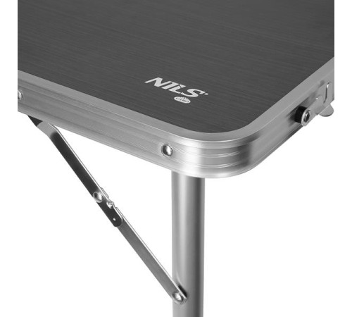 Стіл кемпінговий розкладний NILS CAMP NC1605, темно-сірий