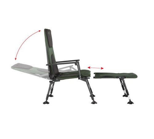 Крісло рибальське NILS CAMP NC1802 SET, зелене