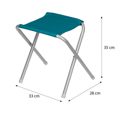 Стіл розкладний NILS CAMP NC1633 з 4 стільцями, синій