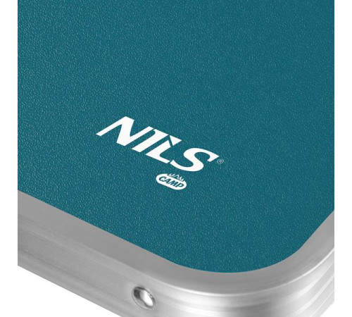 Стіл розкладний NILS CAMP NC1633 з 4 стільцями, синій