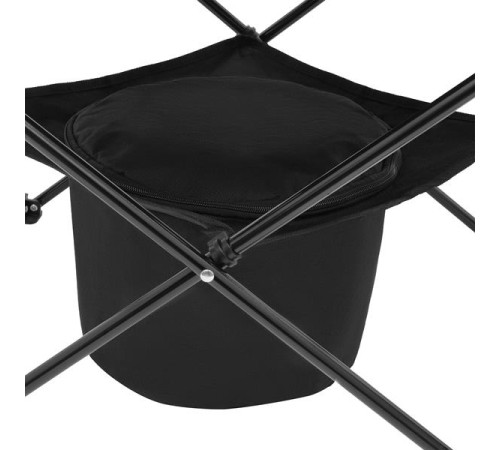 Стіл розкладний NILS CAMP NC3304 з 2 стільцями, чорний