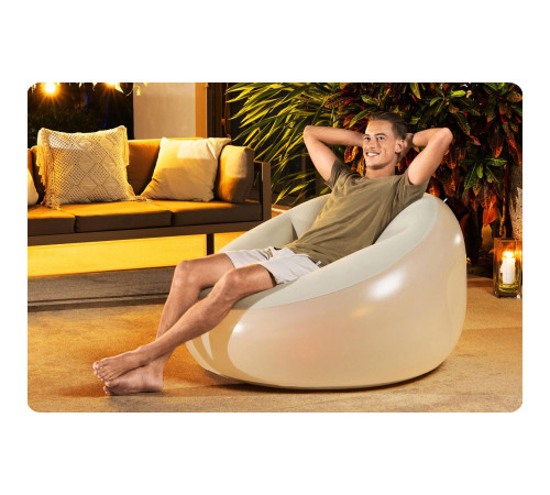 Fotel dmuchany LED Bestway 75086