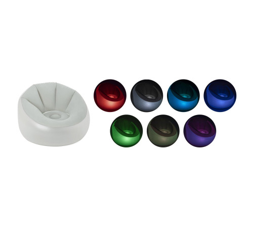 Fotel dmuchany LED Bestway 75086