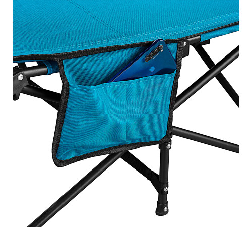 Ліжко кемпінгове NILS CAMP NC2701 188 х 67 х 38 см, синє
