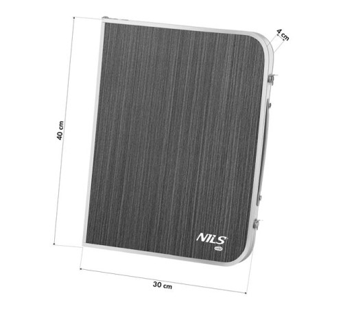Стіл кемпінговий NILS CAMP NC3402, темно-сірий