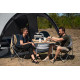 Стіл розкладний Easy Camp Menton L Brown 540028, 70 x 100 x 50-68 см - жовтий