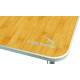 Стіл розкладний Easy Camp Menton L Brown 540028, 70 x 100 x 50-68 см - жовтий