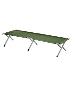 Ліжко кемпінгове NILS CAMP NC2756 200 х 60 х 44 см, зелене